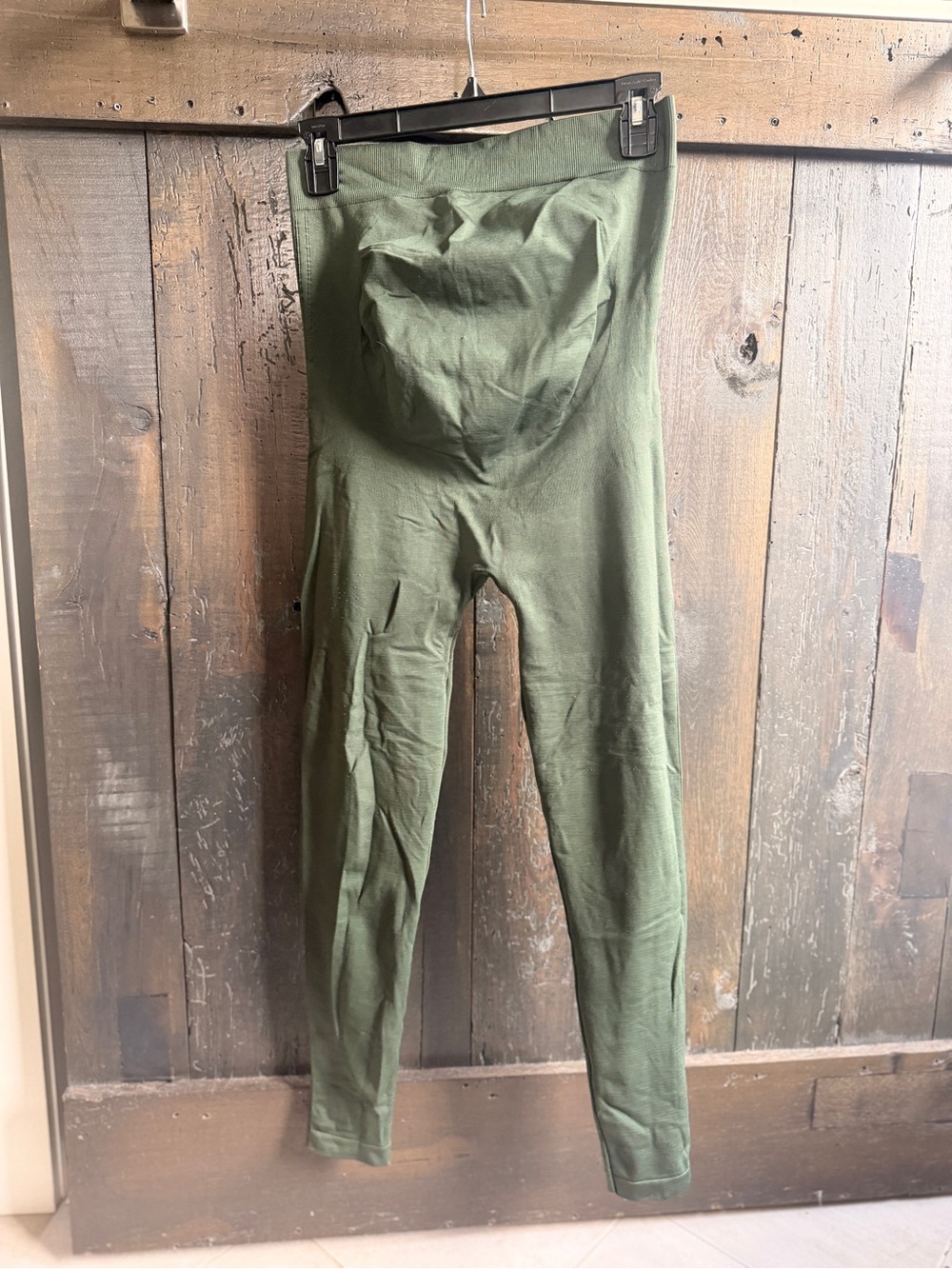 BLANQI Olive Green Maternity Leggings
